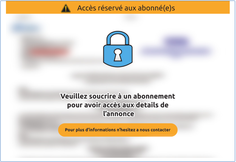Accès réservé